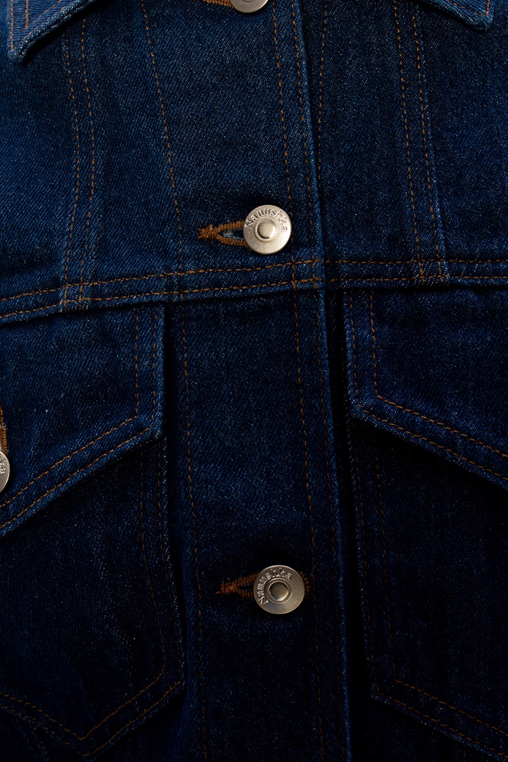 Nanushka Denim Wood jacket